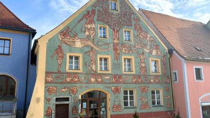 Bild: Stadt Nabburg
Das Schmidt-Haus in Nabburg ist ein Gesamtkunstwerk.