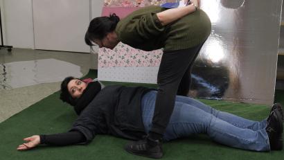 Bild: Florian Wein/Ovigo Theater
Die Proben für „Nur ein Tag“ laufen bereits auf Hochtouren.