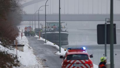Bild: NEWS5/dpa
Die Einsatzkräfte waren am Vormittag vor Ort.