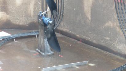 Bild: Matthias Berlinger
Schnelligkeit war gefragt beim Kauf und Austausch des Motorrührwerkes.