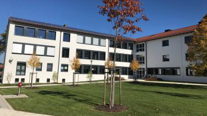 Archivbild: Klaus Högl
An der Vilsecker Schule tauchte die Amokdrohung in einer Kabine der Herrentoiletten auf.