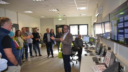 Bild: Arnold Koch
Marco Krasser, Geschäftsführer der ZENOB, stellte das Unternehmen vor.