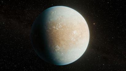 Bild: -/NASA/JPL-Caltech/Keith Miller (Caltech/IPAC)/dpa
Künstlerische Darstellung des Exoplaneten HD 137010 b.