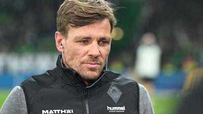 Bild: ---/dpa
Unter Druck: Werder-Geschäftsführer Clemens Fritz. (Archivbild)