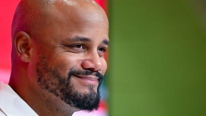 Bild: Sven Hoppe/dpa
Vincent Kompany kehrt nach Hamburg zurück. Der Bayern-Trainer spielte als Profi für den HSV. (Archivbild)