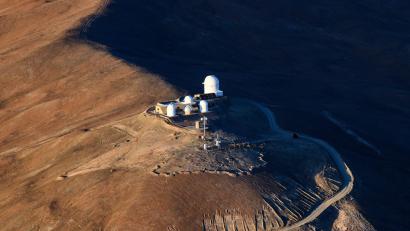 Bild: Bernd von Jutrczenka/dpa
Die Sternwarte „Rolf Chini Cerro Murphy“ der Europäischen Südsternwarte (ESO) am Cerro Armazones