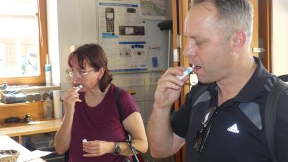 Bild: rn
Sie gehörten zu den ersten Spendern von Gewebemerkmalen