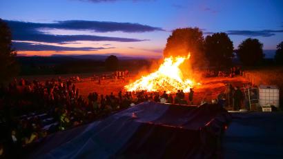 Archivbild: arw
Beim Abbrennen von Johannisfeuern sind einige sicherheitsrelevante Punkte zu beachten.