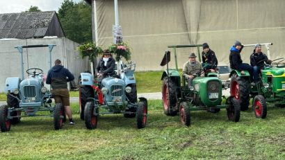 Bild: sl
Mit diesen Fahrzeugen musste einst die komplette Landwirtschaft bewältigt werden.