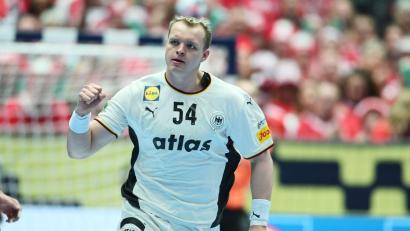 Bild: Sina Schuldt/dpa
Justus Fischer fällt im EM-Finale gegen Dänemark aus.