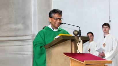 Archivbild: wro
Pfarrer Joseph ist als guter Prediger bekannt.