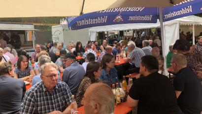 Bild: wro
Das Dorfangerfest in Wendern ist seit Jahrzehnten ein Treff der Generationen.