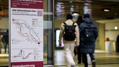 Bild: Daniel Karmann/dpa
Während der Generalsanierung wird der Fernverkehr über Ingolstadt umgeleitet.