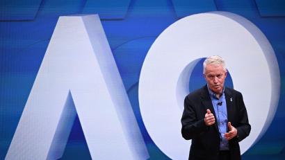 Bild: James Ross/AAP/dpa
Australian-Open-Boss Craig Tiley kann sich längere Frauen-Matches vorstellen.