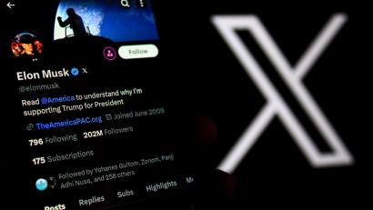 Bild: Algi Febri Sugita/ZUMA Press Wire/dpa
Die Räume der Online-Plattform X sind von der französischen Justiz durchsucht worden. (Symbolbild)