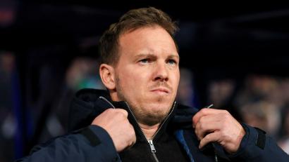 Bild: Jan Woitas/dpa
Julian Nagelsmann bedauert die Verletzung von Marc-André ter Stegen. (Archivbild)