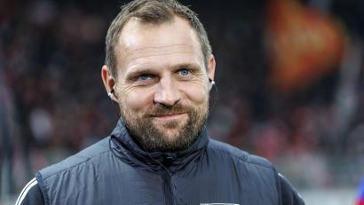 Bild: Andreas Gora/dpa
Der dänische Trainer Bo Svensson. (Archivbild)