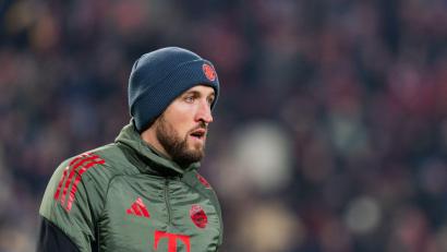 Bild: Rolf Vennenbernd/dpa
Harry Kane muss beim FC Bayern pausieren. (Archivbild)