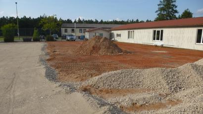 Bild: bk
Die Bauarbeiten beim FC Kaltenbrunn für die neue Sport- und Begegnungsstätte haben begonnen.