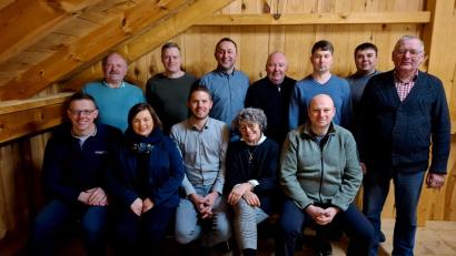 Bild: Alfons Stopfer
Als Listenführer tritt der aktuelle Gemeinderat Rudi Stopfer (hinten, Dritter von links) an.