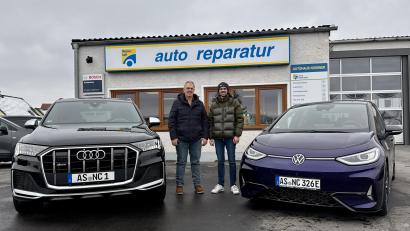 Bild: exb/Autohaus Nossner
Dankbarer Blick zurück auf eine erfolgreiche Unternehmensgeschichte und positiver Ausblick in die Zukunft: Das Autohaus Nossner ist 60 Jahre.