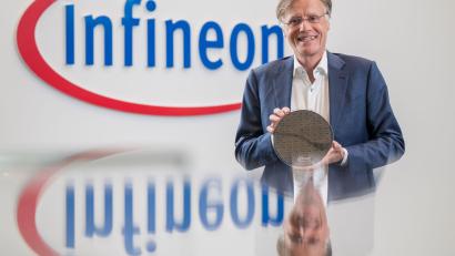 Bild: Peter Kneffel/dpa
Infineon-Chef Jochen Hanebeck will die Investitionen beschleunigen. (Archivbild)