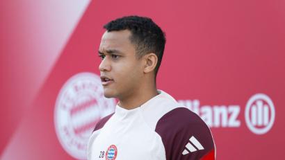 Bild: Sven Hoppe/dpa
Präsentiert sich laut Klose gut im Training: Bayern-Leihspieler Buchmann. (Archivbild)