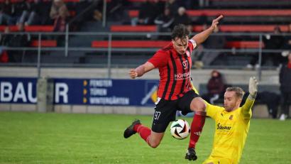 Archivbild: Dieter Jäschke
Nico Argauer will auch in der Saison 26/27 für den SC Luhe-Wildenau Tore schießen.