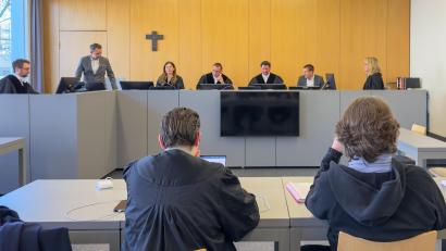 Archivbild: Leon Karwath
Seit 4. Dezember wird vor dem Weidener Landgericht über den "Champagner-Fall" verhandelt.