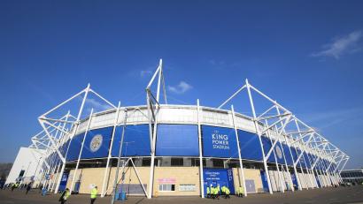 Bild: Nigel French/PA Wire/dpa
Zweitligist Leicester City rutscht durch den Punkteabzug nah an die Abstiegszone. (Archivbild)