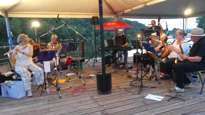 Bild: rn
Die Hobbymusiker der Stodtbergsait'n liefen zu Hochform auf.