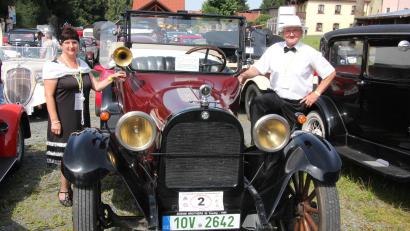 Bild: kro
Auch die Passagiere waren teils edel gekleidet.