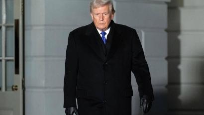 Bild: Jose Luis Magana/AP/dpa
Der rassistische Beitrag auf seinem Account wird gelöscht - doch eine Entschuldigung hält Trump nicht für nötig.