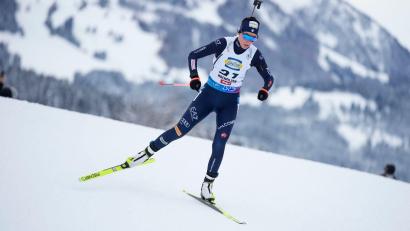Bild: Matthias Schrader/AP/dpa
Die italienische Biathletin Rebecca Passler geht beim Cas gegen ihre Dopingsperre vor. (Archivbild)