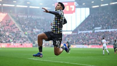 Bild: Florian Wiegand/dpa
Traf doppelt für den FSV Mainz 05: Nationalspieler Nadiem Amiri.
