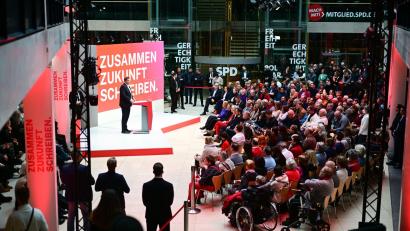 Bild: Sebastian Christoph Gollnow/dpa
Die SPD will definieren, wer sie ist.