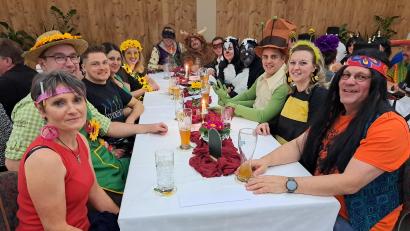 Bild: wel
Kreative Kostüme, passend zum Garten und zur Natur, waren vorherrschend.