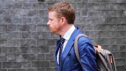 Bild: Jonathan Brady/PA Wire/dpa
Morgan McSweeney räumt seinen Posten als Stabschef von Keir Starmer. (Archivbild)