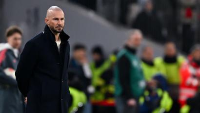 Bild: Sven Hoppe/dpa
Hoffenheims Trainer Christian Ilzer am Spielfeldrand.