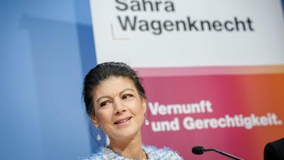 Bild: Kay Nietfeld/dpa
Sahra Wagenknecht hält es für sehr wahrscheinlich, dass ihre Partei eigentlich im Bundestag sitzen müsste.