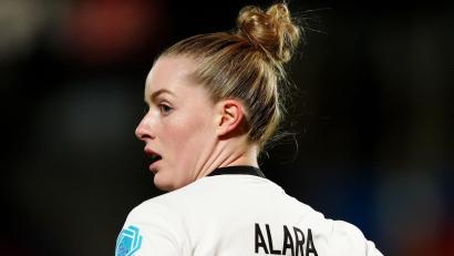 Bild: Andrew Milligan/PA Wire/dpa
Alara Sehitler fällt mit einer Kreuzbandverletzung erst einmal aus. (Archivbild)