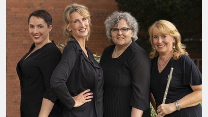 Bild: Andreas Riedel/exb
"Die Avantgardinen" bieten musikalisches Frauenkabarett mit Tiefgang und Witz.