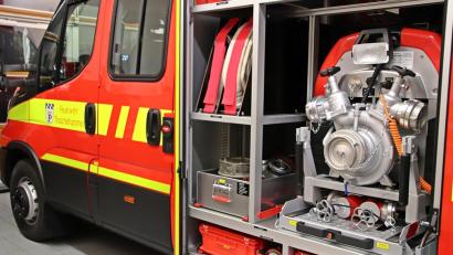 Symbolbild: jma
So sieht ein Tragkraftspritzenfahrzeug-Logistik aus. Dieses hier gehört der Feuerwehr Troschelhammer.