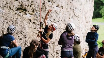 Archivbild: Simon Toplak
Das war der Workshop beim Kletterfestival 2024.