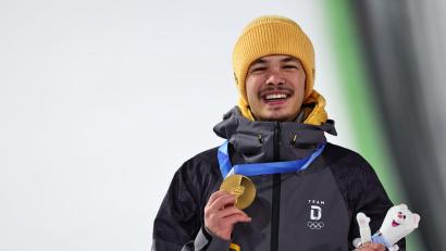 Bild: Daniel Karmann/dpa
Philipp Raimund freute sich, schlug aber auch nachdenkliche Töne an.