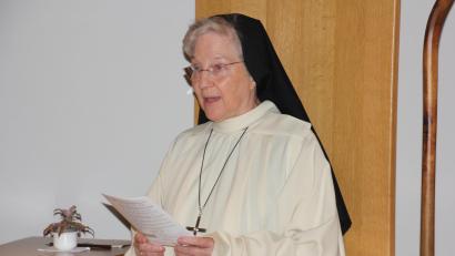 Bild: kro
Eine lebende Legende: Äbtissin Laetitia, seit 30 Jahren leitet sie den Konvent in Waldsassen.