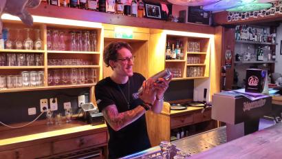 Bild: wpt
Kilian Naujoks ist der neue Chef im Metal-Pub "Void" in Amberg.