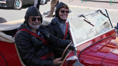 Bild: kro
Originell: Ulrike und Gerhard Pröll aus Wunsiedel.