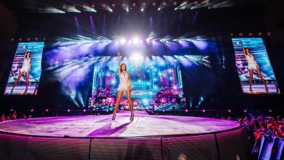 Bild: Nadine Volz/exb
Die Schlagersängerin Andrea Berg gibt ein Konzert in Regensburg.