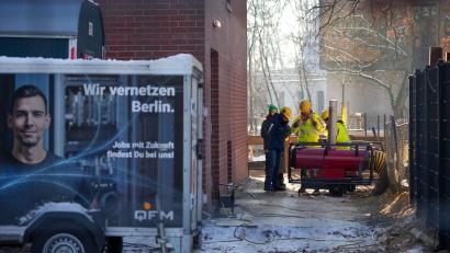 Bild: Soeren Stache/dpa
Auf einen Stromausfall nur schlecht vorbereitet: Nur 20 Prozent der Unternehmen haben eine eigene Notstromversorgung installiert.